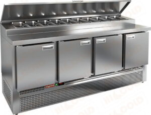 Стол холодильный для пиццы HiCold PZ1-1111/GN