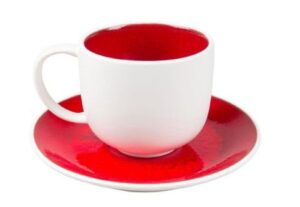 Чайная пара P.L. Proff Cuisine Rubi Sunset 250 мл, D 83 мм, H 72 мм артикул YA4967Z10-YA4968Z10--UW