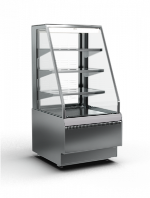 Витрина холодильная Carboma Cube KC70 VM 0,6-2 (открытая) STANDARD 0430