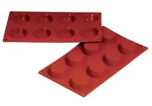 Форма силиконовая P.L. Proff Cuisine "Тарталетка" 8 ячеек d 60 мм, h 17 мм (30*17,5 см)