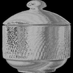 Сахарница Tognana Портофино 220 мл, d90 мм, h100 мм фарфор белый артикул PF031220000