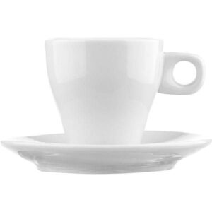 Кофейная пара Добрушский фарфоровый завод «Паола»; фарфор; 90мл; белый артикул 8С1210