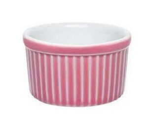 Рамекин OXFORD Branco бело-розовый 50 мл, D 60 мм, H 30 мм артикул CB33-0298