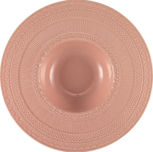 Тарелка для пасты Le CoQ Skalistos 300 мл, D 270 мм, H 40 мм, розовый артикул LSKA034RS006270