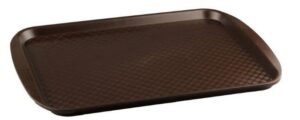 Поднос RESTOLA 415х305 мм, полистирол, коричневый артикул 422106714