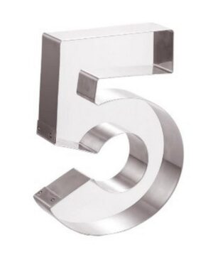 Кольцо кондитерское Martellato 30H4X05 Цифра 5 L 200 мм, B 160 мм, H 40 мм артикул 30H4X05