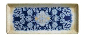 Блюдо Kutahya Blue Blanc L 350 мм, B 150 мм, H 24 мм артикул BNTAN35X15DU891310