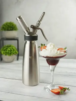 Сифон (кремер) для взбивания сливок,нержавеющая сталь, 0,5 л, P.L.- Barbossa