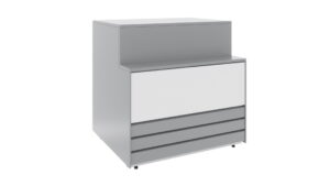 Прилавок Carboma Colore GC75 N 0,6-7 (9006-9003)