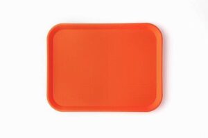 Поднос MGProf L 345 мм, B 265 мм оранжевый (166) артикул 1734-166