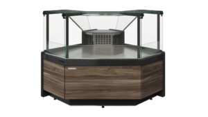 Витрина холодильная Carboma Gelios GC111 VV-5-1 (внешний угол) (1008 Темный дуб)