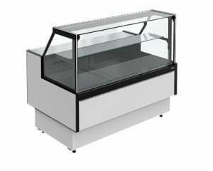 Холодильная витрина Carboma Praia 2 GC85 VM 1,5-1 выдвижные поддоны с боковинами (9006-9005)