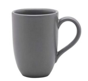 Кружка OXFORD Flat Gray 350 мл, D 80 мм, H 110 мм артикул AO07-0526