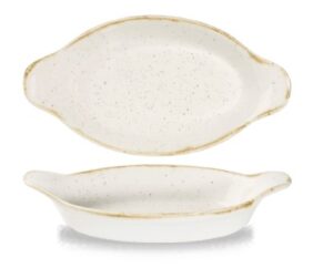 Блюдо для запекания CHURCHILL Stonecast Barley White 380 мл, L 232 мм, B 125 мм артикул SWHSIOEN1