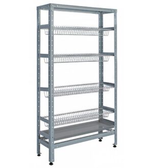 Стеллаж для сушки тарелок Финист СтПБпт (900х600х1800)