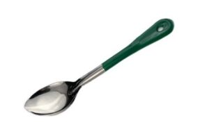 Ложка гарнирная MGSteel L 280 мм зеленая (длина ручки 190 мм) артикул BS11PLVGN