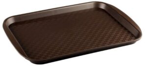 Поднос RESTOLA 365х270 мм, полипропилен, коричневый артикул 42210901499