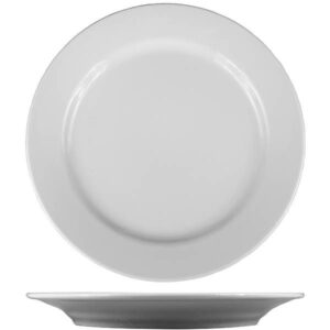 Тарелка Добрушский фарфоровый завод «Тренд» мелкая; D21см, фарфор, белый артикул 8С1511