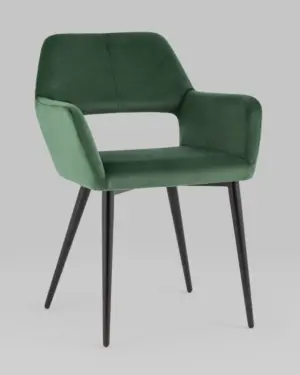 Стул Денди велюр зелёный 2 шт