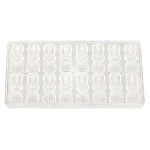 Пластиковая форма "Заяц" 16 ячеек 55*27*21 мм, P.L. Proff Cuisine