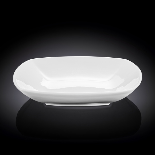 Тарелка глубокая Wilmax Ilona 850 мл, L 220 мм, B 220 мм квадратная артикул 991213