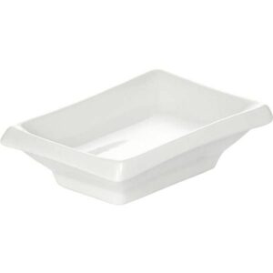 Соусник Tognana Пати 25 мл, h30 мм, 100х60 мм фарфор белый артикул PY0AH160000