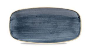 Блюдо CHURCHILL Stonecast Blueberry L 355 мм, B 189 мм артикул SBBSXO141