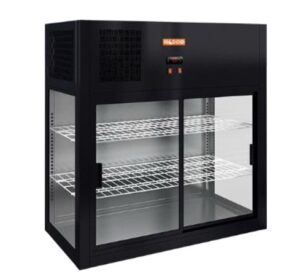 Настольная холодильная витрина HiCold VRH 990 Black