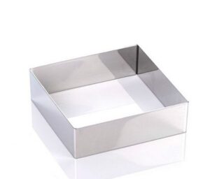 Кольцо кондитерское Martellato 5H4X12 Квадрат L 120 мм, B 120 мм, H 40 мм артикул 5H4X12