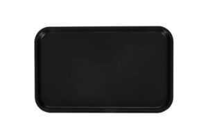 Поднос из пластика Клен BLACK SB-101 530х330 черный артикул мки117