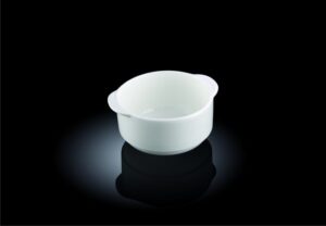 Бульонница Wilmax 330 мл, D 110 мм, H 57 мм с ушками артикул 991127