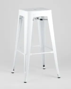 Табурет барный TOLIX белый глянцевый 2 шт