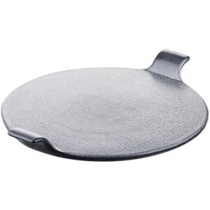 Блюдо Борисовская Керамика «Млечный путь» с ручками; D=25см, фарфор, белый, черный артикул ФРФ88803353