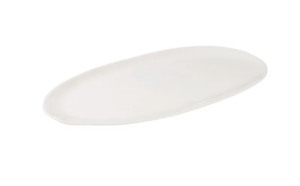 Блюдо Le CoQ Aphros L 345 мм, B 180 мм, H 10 мм, белый артикул LAPH028BI360345