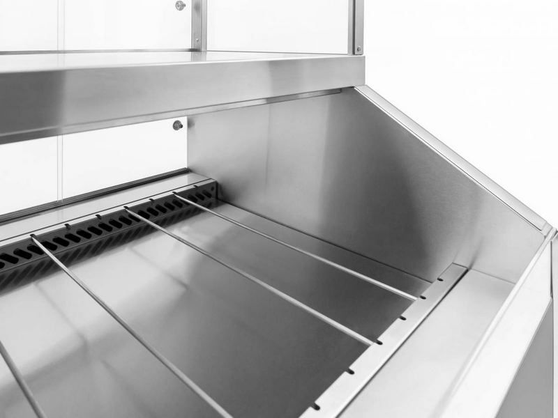 Витрина тепловая торговая ROBOLABS ПХТ-075Д