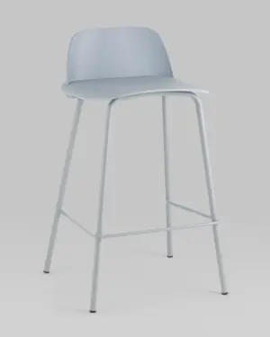 Стул барный Mist серо-голубой 2 шт
