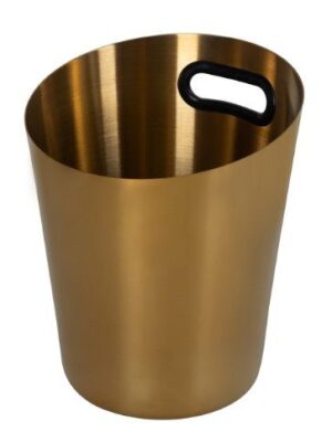 Ведро для шампанского Luxstahl 3 л, D 185 мм, H 215 мм, золото артикул кт2911