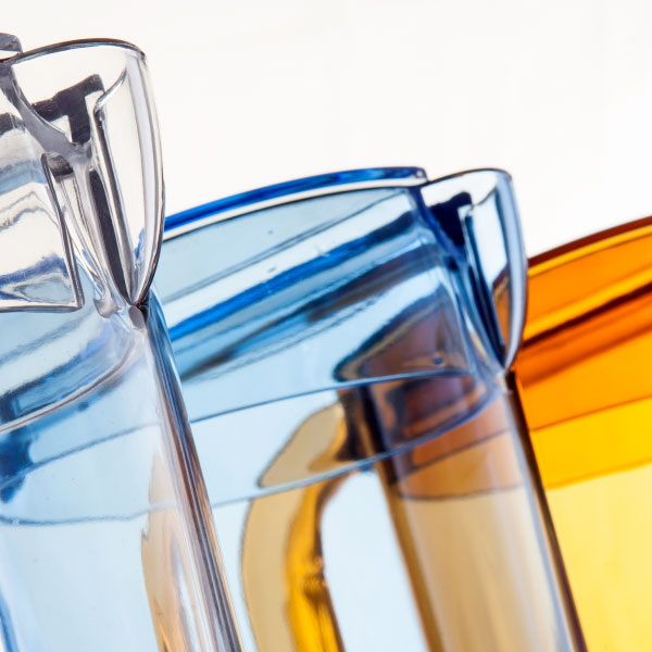 Кувшин с крышкой Rubikap 1.25 л из поликарбоната прозрачный артикул RP.125 - PC001