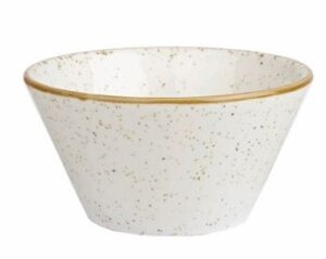 Соусник CHURCHILL Stonecast White Speckle 90 мл, D 80 мм, H 40 мм артикул SWHSSD3 1