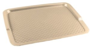 Поднос RESTOLA 430х325 мм, полипропилен, бежевый артикул 422108007