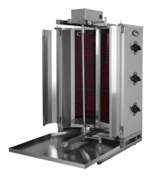 Гриль для шаурмы GRILL MASTER Ф3ШМС/2 (со стеклокерамической поверхностью, угловая)