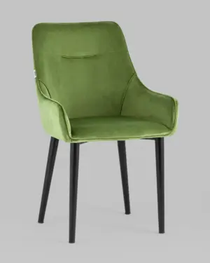 Стул Джоан велюр травяной 2 шт