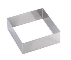 Кольцо кондитерское Martellato 5H5X14 Квадрат L 140 мм, B 140 мм, H 50 мм артикул 5H5X14