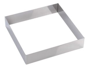 Кольцо кондитерское Martellato 5H5X24 Квадрат L 240 мм, B 240 мм, H 50 мм артикул 5H5X24