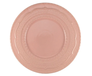 Блюдо Le CoQ Skalistos D 330 мм, H 30 мм, розовый артикул LSKA034RS005330