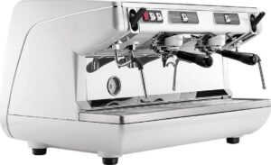 Кофемашина рожковая полуавтоматическая Nuova Simonelli Appia LIFE 2gr S 220V white+high groups+economizer