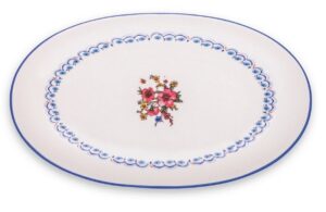 Блюдо Gural Porselen Flora L 300 мм, B 180 мм артикул GBSELS30KYR2132