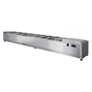 Настольная холодильная витрина ToppingBox НХВо-8 (открытая)