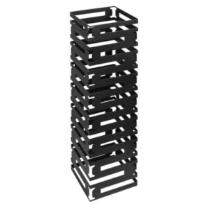 Подставка фуршетная Luxstahl 200х200х750 мм черный артикул мки327/2