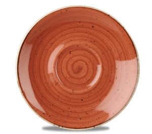 Блюдце CHURCHILL Stonecast Spiced Orange D 156 мм артикул SSOSCSS 1